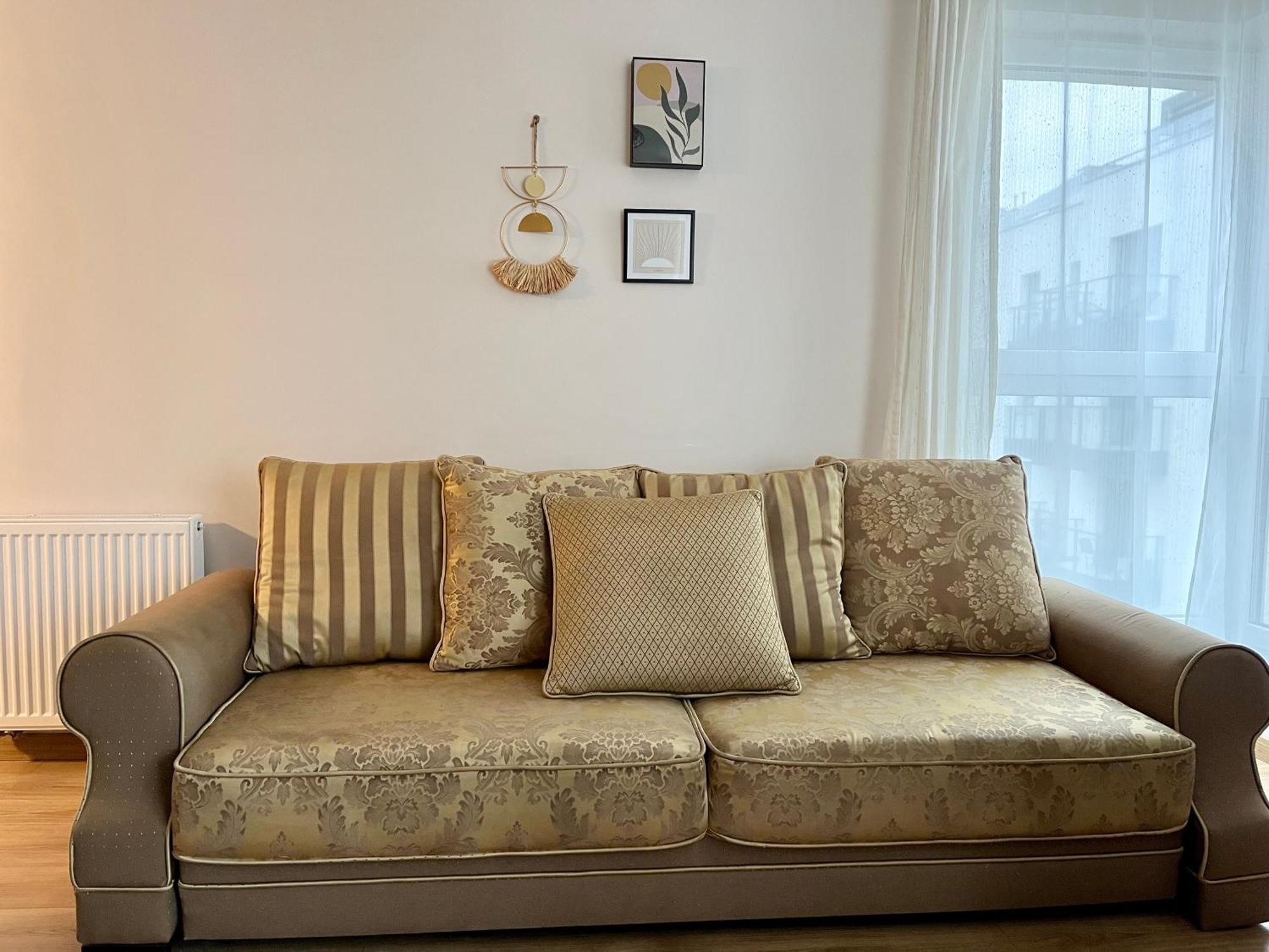 Oldtown Retro Apartment By Marina With Balcony For 6 People 格但斯克 外观 照片